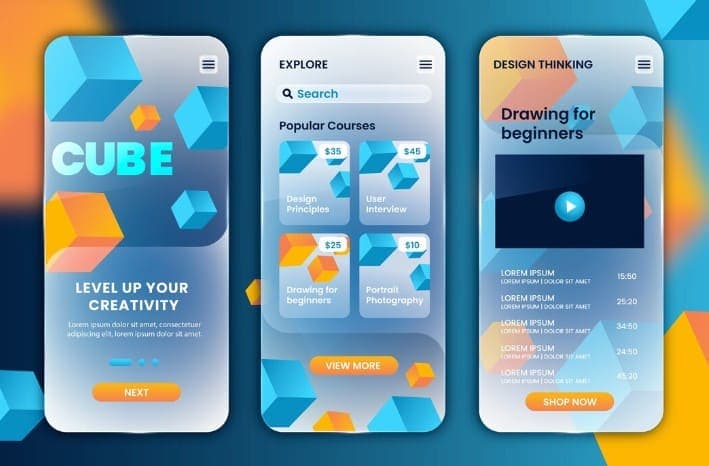 UI/UX Design for Apps